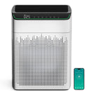 MERONTE AIR PURIFIERS UP TO 1690 FT² WITH PM 2.5 WIFI ALEXA 2 PACK HEPA - WHITE - Like New