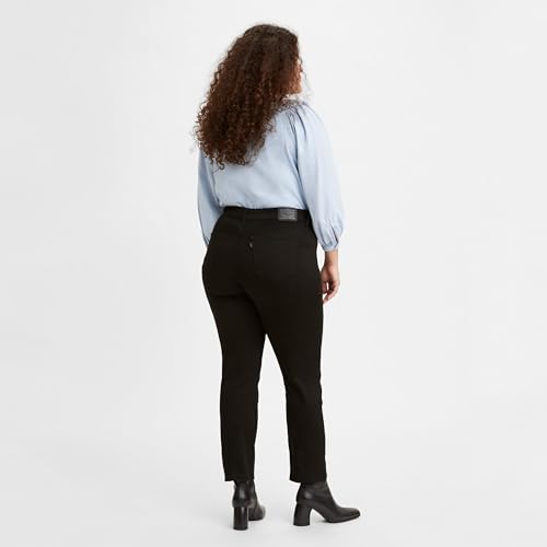 392500001 Levis Women's Classic Straight Jeans Soft Black Size 34 x 30 - Brand New