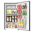 ARCTIC CHEF ACFR335, 3.2 CU FT MINI FRIDGE WITH FREEZER STAINLESS BLACK SS - Brand New