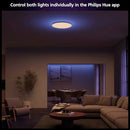 PHILIPS HUE DATURA SMART CEILING PANEL SMALL ROUND 2.49IN X 15.12IN - WHITE - Like New