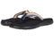 1019040 Teva Women's Voya Flip Flop Black/Multi Size 11 - Brand New