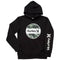 HURLEY BOYS PULLOVER HOODIE - BLACK - SIZE: YOUTH M - BLACK - Brand New
