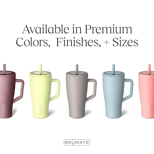 BrüMate Era 30 oz Tumbler with Handle and Straw | 100% Leakproof | (Lilac Dusk) - Like New