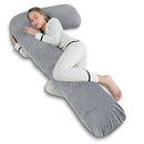 AngQi Full Body Pregnancy Pillow, Maternity Pillow for Pregnant Women - Like New