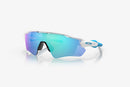 OAKLEY RADAR EV PATH BLUE WHITE SUNGLASSES - BLUE/WHITE - Like New