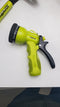 AQUA JOE 75 FOOT HOSE WITH SPRAY NOZZLE - GRAY/GREEN - Like New