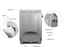 EyeVac PRO Automatic Touchless 1400 Wats Professional Vacuum Silver EVPRO-S - Like New
