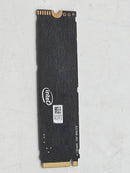 INTEL 256GB NVME PCIE M.2 SOLID STATE DRIVE - BLACK - Like New
