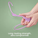 UTOPIA HOME PLASTIC HANGERS 30 PACK SPACE CLOTHES HANGER UH0714-30P - PINK - Brand New
