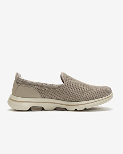 SKECHERS WOMEN'S GO WALK 5 TAUPE SIZE 10.5 - Like New