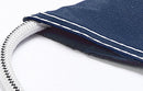 V-Hull Runabout Boat Cover Windshields Box Rails 16'6" x 86" - Navy Blue - Brand New