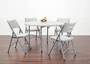 OFFICE STAR RESIN MULTIPURPOSE 48" ROUND TABLE, 4-FEET, GRAY - BT48Q - Like New