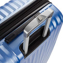 SWISSGEAR 7272 ENERGIE EXPANDABLE HARDSIDE LUGGAGE WITH SPINNER WHEELS - BLUE - Brand New