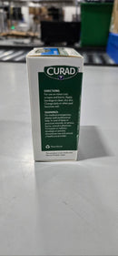CURAD WATERPROOF TRANSPARENT BANDAGE, 4-SIDED SEAL, 30 BANDAGES - Brand New