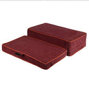Samadhaan Meditation Floor Cushion B07YY3B6J6 - Maroon - Brand New