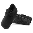 1281 BIRKENSTOCK MENS EVA MULES SIZE MEN 10 BLACK - Like New
