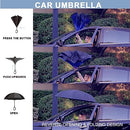 SIEPASA 49/56 Inch Inverted Reverse Umbrella, XL Double Canopy (IRISES, 49") - Brand New