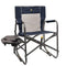 GCI OUTDOOR Freestyle Rocker with Side Table Camping Chair Portable - Indigo - Like New