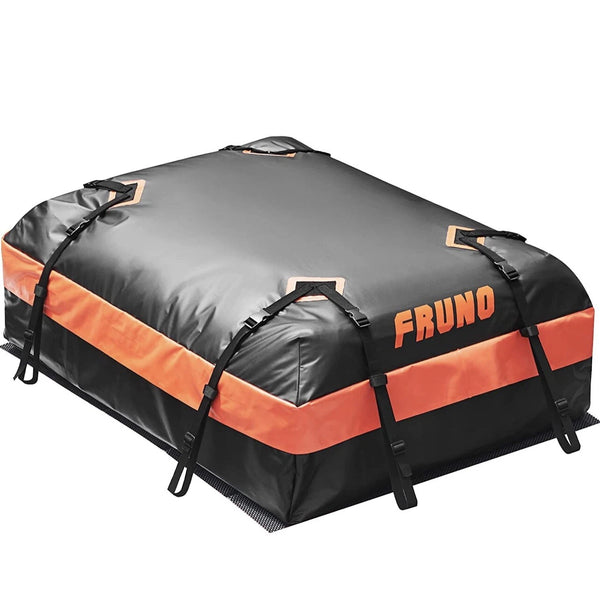 FRUNO 15 CUBIC FEET ROOFTOP CARGO CARRIER WATERPROOF VEHICLE CARGO CARRIER ROOF - Like New
