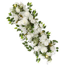 IPOPU Wedding Arch Flowers 3.28ft Artificial Flowers Arrangement Swag - White - Brand New