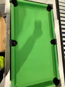 SOOZIER A70-060 MINI POOL TABLE ASSEMBLY SOOZIER 38' - GREEN /WOOD - Like New