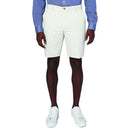 MEN'S IZOD SALTWATER STRETCH CHINO SHORTS - SIZE: MEN 32 - SILVER BIRCH - Brand New