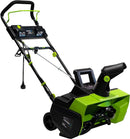 EARTHWISE SNOW THROWER SN75022 22" ELECTRIC CORDED 15 AMP SNOW BLOWER - GREEN - Like New