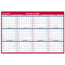 AT-A-GLANCE 2026 ERASABLE CALENDAR DRY ERASE WALL PLANNER 48" X 32" - RED/WHITE - Like New