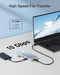 Anker 575 USB-C Hub 12-in-1 Dual HDMI DP Triple Display Docking A83A0 - Gray Like New