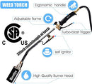 Propane Torch Weed Burner Blow Torch High Output 500 000 BTU B08HDMPZFY - Black - Brand New
