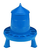 Double-Tuf Poultry Feeder with Legs Durable Feeding Container B07BH3VFTK - Clear - Brand New