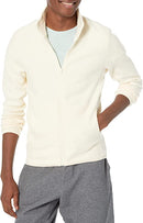 3262RT ALTERNATIVE APPAREL MENS Eco Teddy Full-Zip Jacket XS ECO CANVAS - Like New