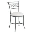 Hillsdale Furniture Dutton Metal Vanity Stool B07SQBM45T - Brand New