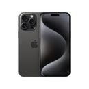 APPLE IPHONE 15 PRO MAX, 512GB UNLOCKED MU6A3LL/A - BLACK TITANIUM - Like New