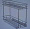 ROOMTEC PULL OUT CABINET ORGANIZER FOR NARROW CABINET 7 - Brand New