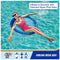 SWIMWAYS SPRING FLOAT PREMIUM PAPASAN POOL LOUNGER INFLATABLE - PAPASAN BLUE - Like New