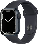 APPLE WATCH 7 GPS 41MM MIDNIGHT ALUMINUM CASE MIDNIGHT SPORT - Scratch & Dent