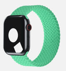 APPLE WATCH BAND BRAIDED SOLO LOOP 41MM SIZE 2 - BRIGHT GREEN - Brand New