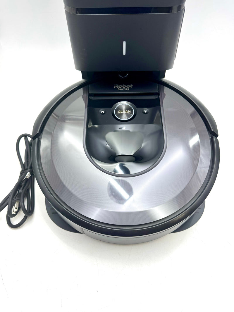 iRobot Roomba i7+ 7550 Robot Vacuum Automatic Dirt Disposal Empties Itself BLACK - Like New