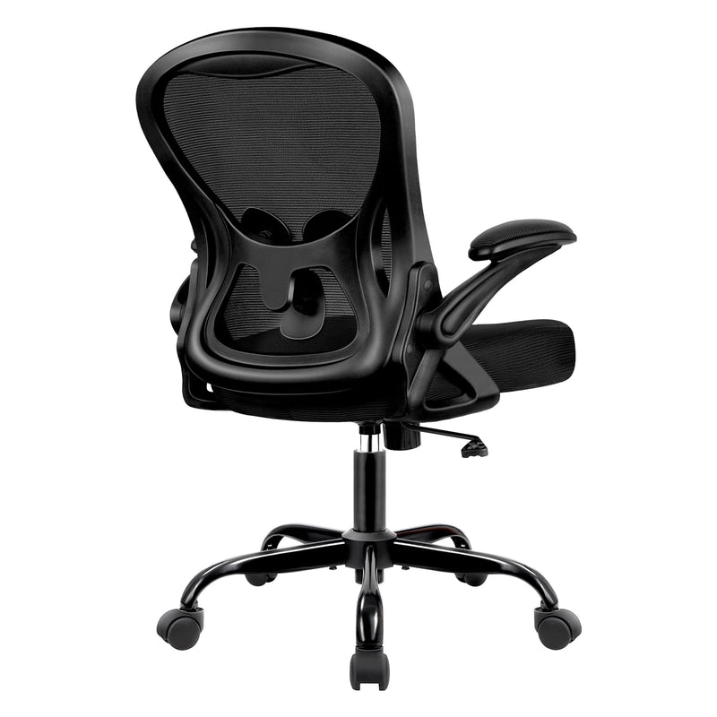 WINRISE ERGONOMIC OFFICE CHAIR DESK SWIVEL TASK MID BACK STYLISH WR935 - BLACK - Like New