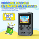AQHH RETRO HANDHELD GAMES CONSOLE BUILT-IN 400 VIDEO GAMES CLASSIC GRAY - Like New