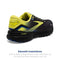 BROOKS MEN'S GHOST 15 NEUTRAL RUNNING SHOE SIZE: MEN 9.5 BLACK/NIGHTLIFE/BLUE - Like New
