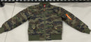 SPIRE BY GALAXY AVIATOR BOMBER JACKET - WOODLAND - MEDIUM - 2908WD - Like New