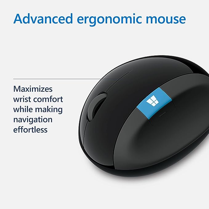 Microsoft Sculpt Ergonomic Wireless Keyboard Mouse Comfortable - Scratch & Dent