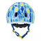 RASKULLZ LIL SHARKIE BICYCLE HELMET SIZE: 48CM-52CM - BLUE/NEON GREEN - Like New