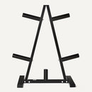 AMAZON BASICS WEIGHT PLATE TREE RACK 300 LBS - BLACK - Like New