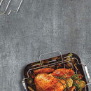 Paderno Classic Hard Anodized Roaster with Rack 16x13" Non-Stick B07Z5GJMXL - Brand New