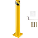 Life Safety Bollards, 36inch Height Bollard Post, Yellow Parking Barrier Post - Brand New