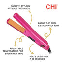 CHI Tourmaline Ceramic Series Flat Iron, for Silky, Smooth Hair - Like New