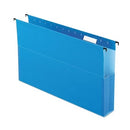 PENDAFLEX SUREHOOK REINFORCED HANGING BOX FILES 2" EXPANSION 25/BOX 59302 - BLUE - Like New